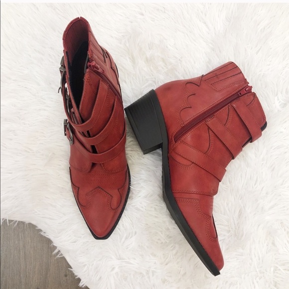 indigo rd yasmina western bootie